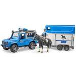 Игровой набор Bruder Land Rover Полиция