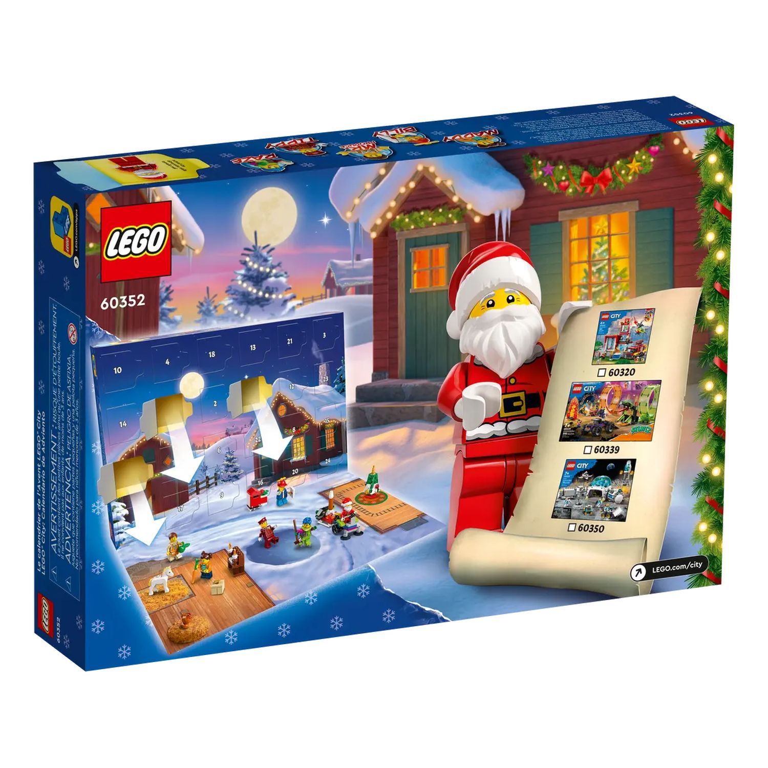 Конструктор LEGO City Advent Calendar 60352 - фото 5