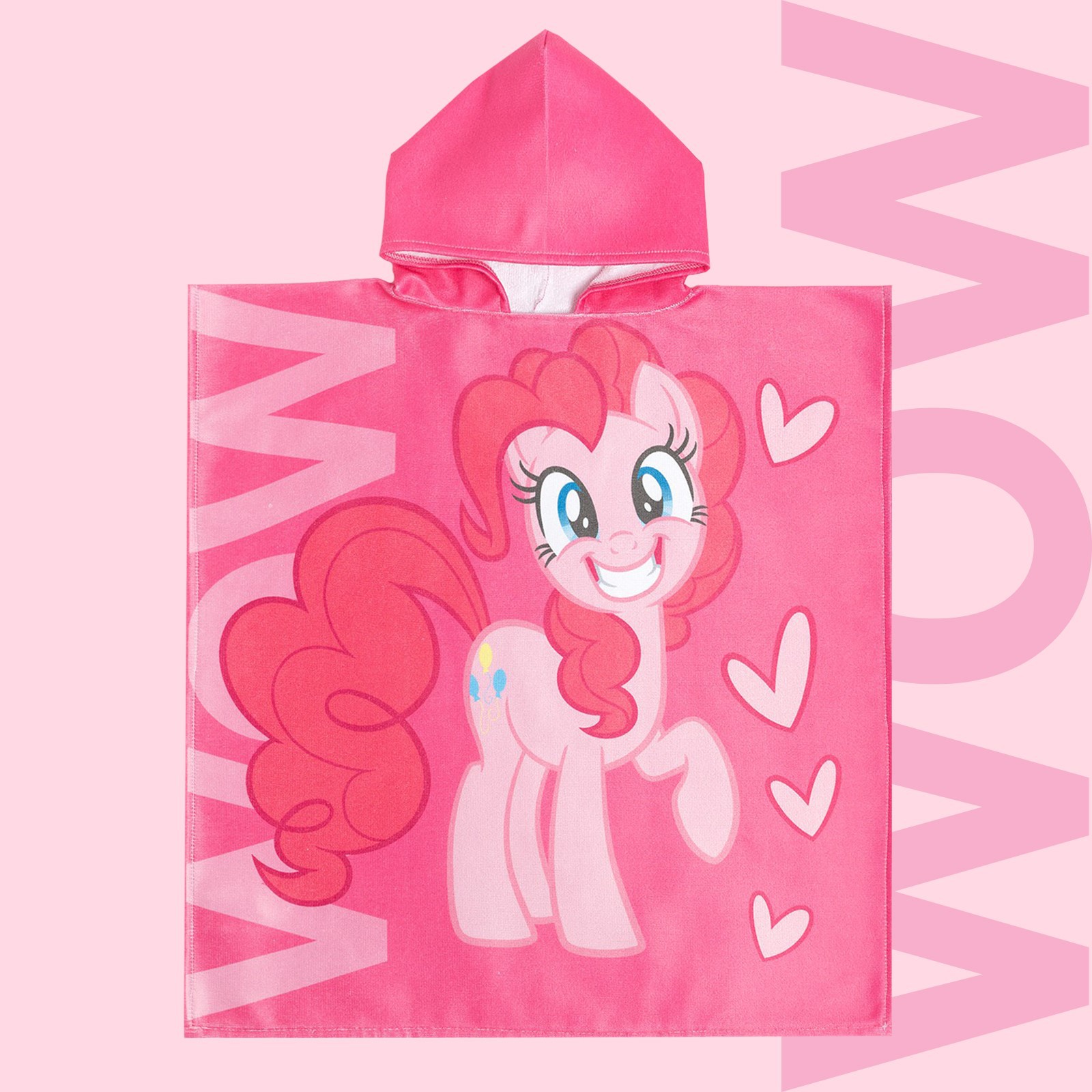 Полотенце-пончо Hasbro My Little Pony Пинки Пай 60х120 см - фото 2