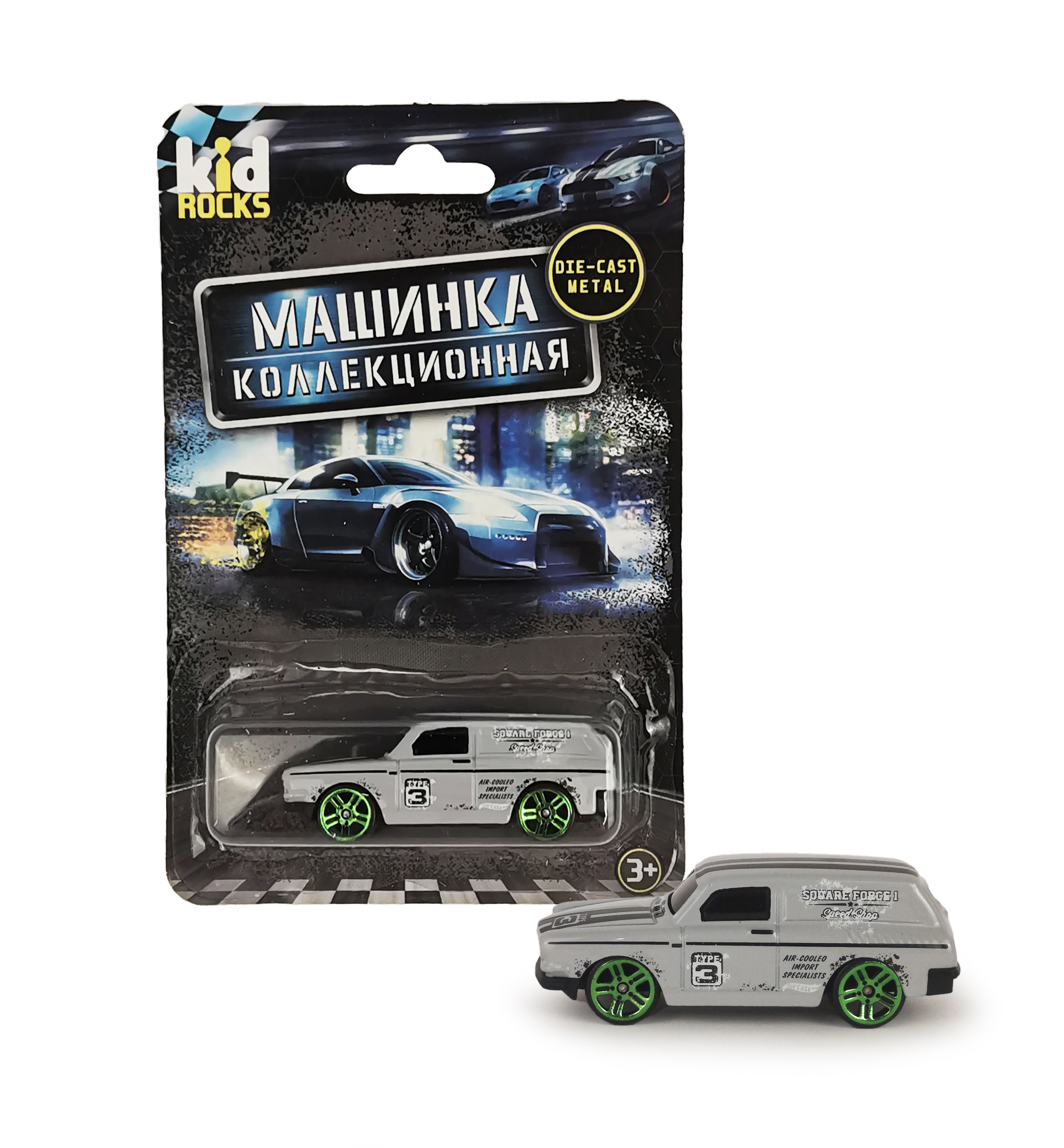 Автомобиль Kid Rocks без механизмов в ассортименте YK-2310 - фото 26