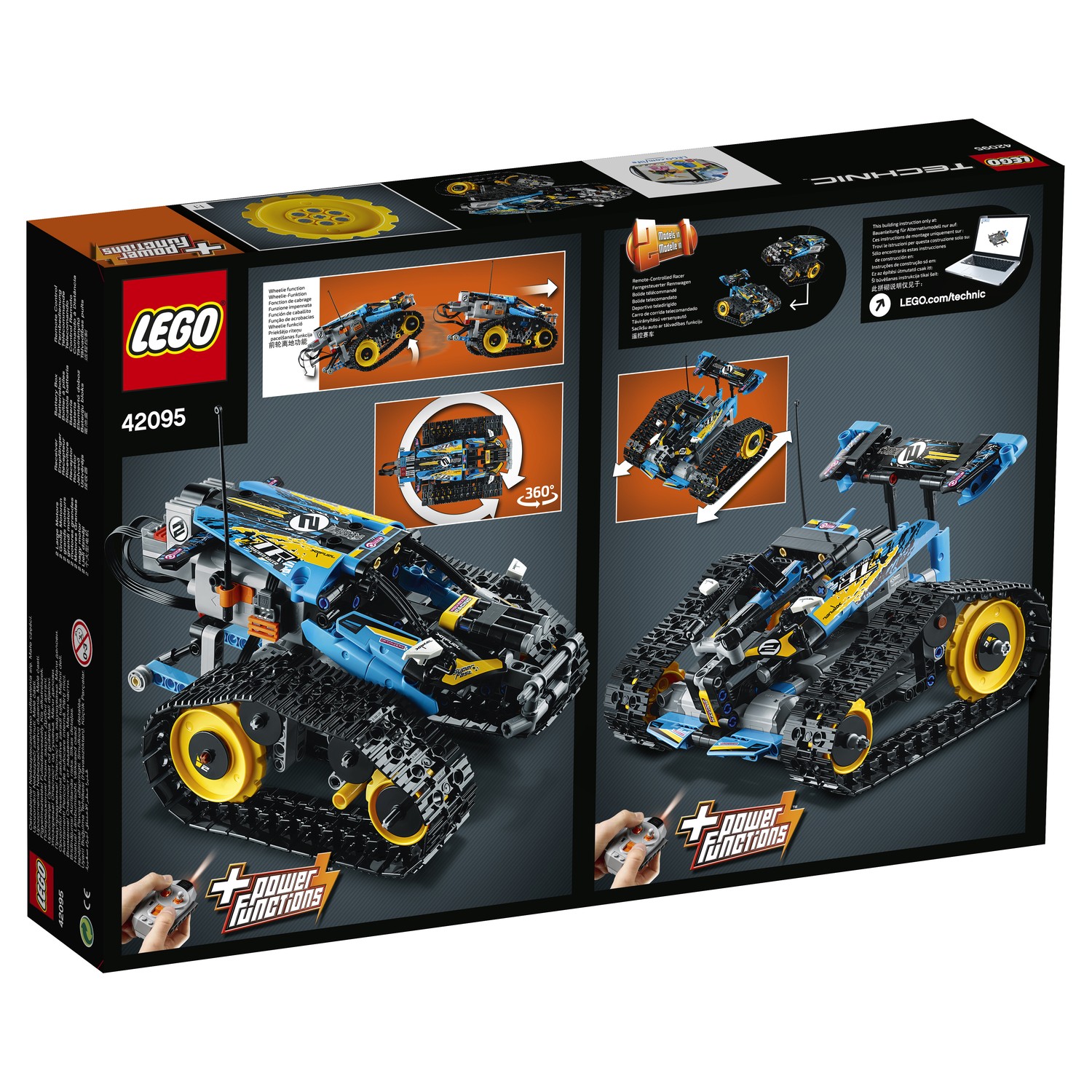 Конструктор LEGO Technic ДУ Скоростной вездеход 42095 - фото 3