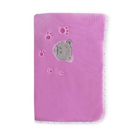 Плед велсофт Kidboo Cute Bear 80*120 см Розовый