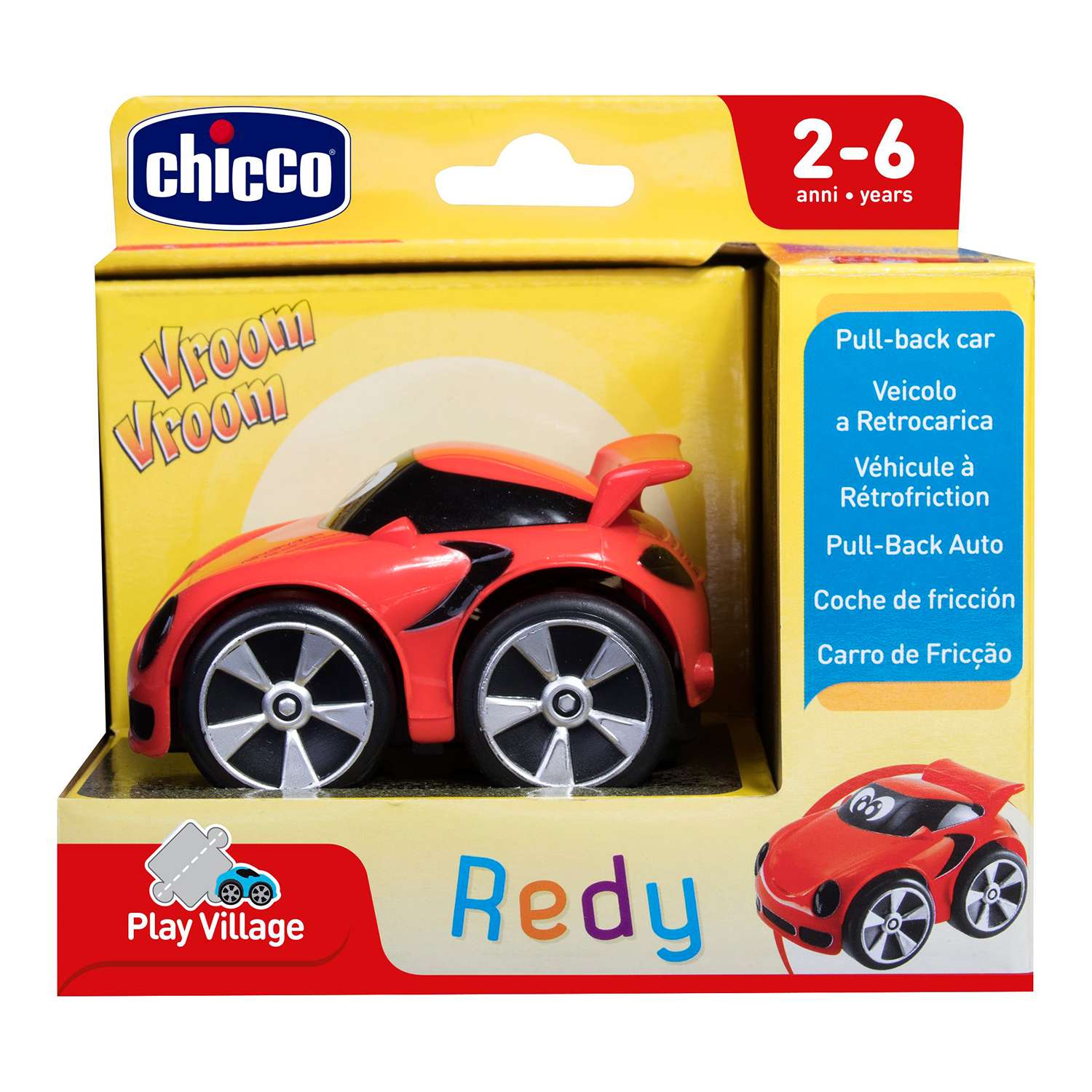 Машинка Chicco Turbo Touch Redy Красная - фото 2