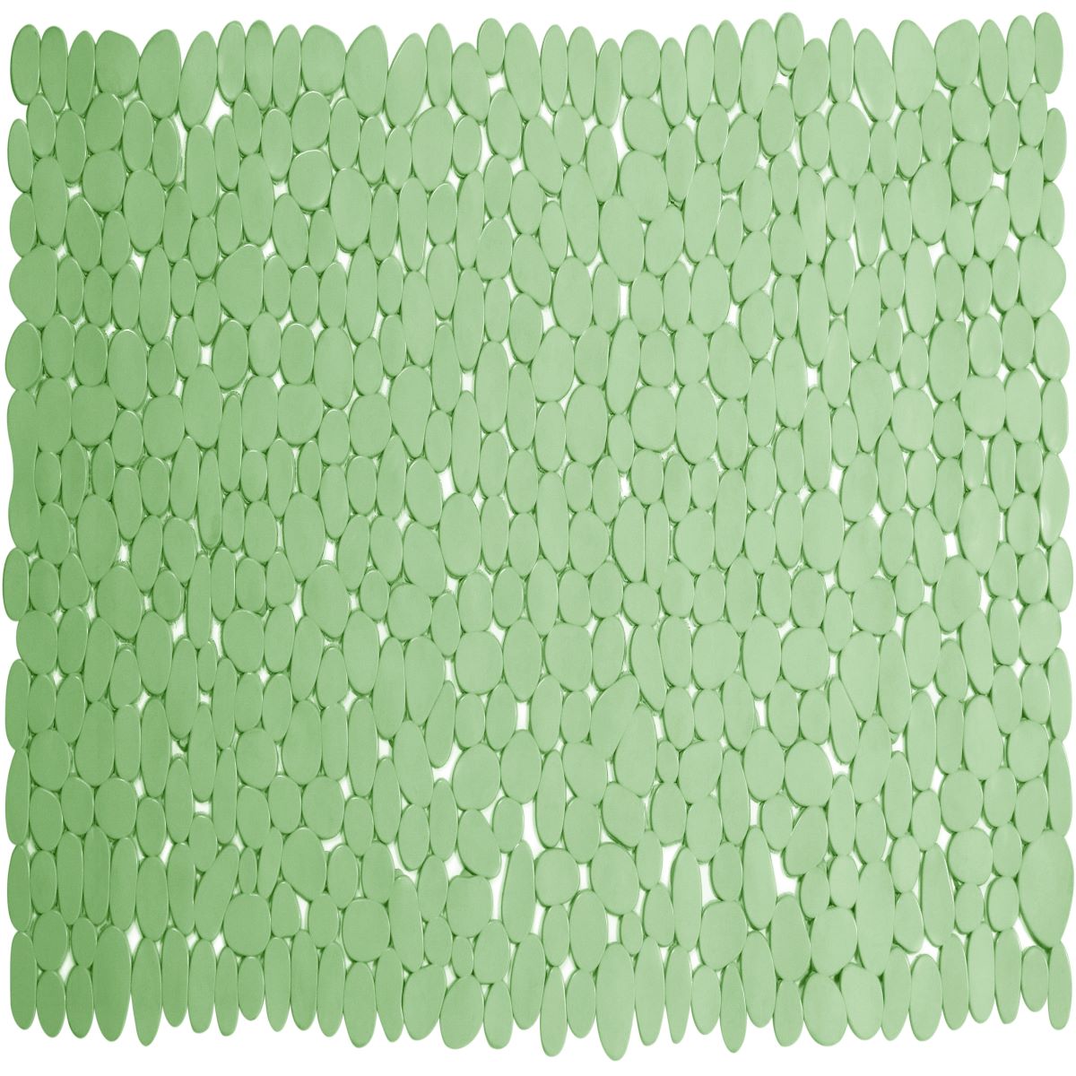 Коврик FOVERO для ванной SPA матовый Камушки 70х36 см зеленая пастель - фото 2