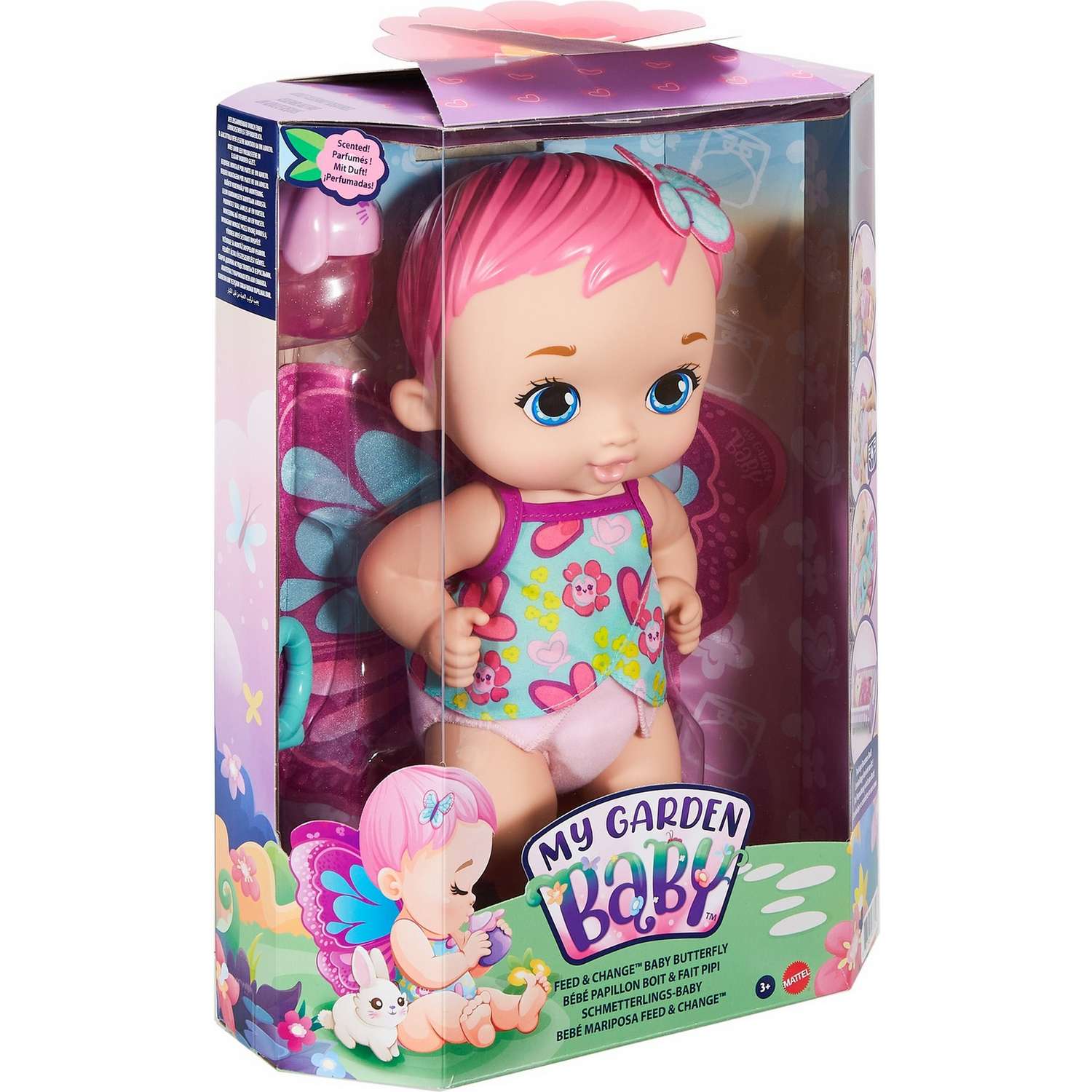 Кукла My Garden Baby Малышка-фея Цветочная забота Розовая GYP10 GYP10 - фото 3