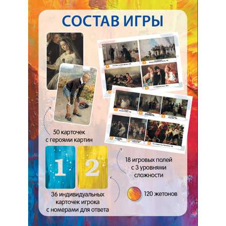 Настольная игра Игротека Кто живет в картине