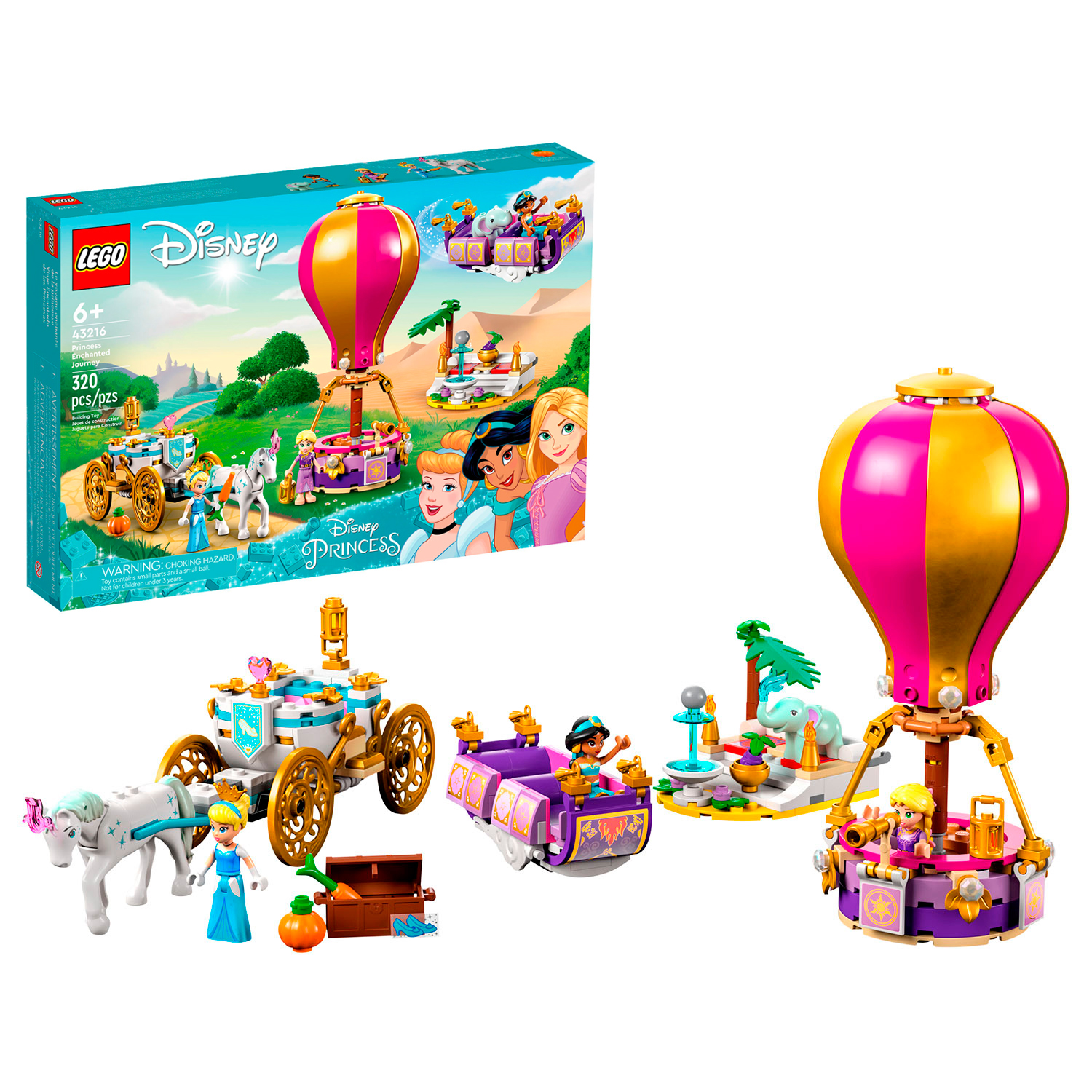 Конструктор Lego Disney Princess Волшебное путешествие (43216)