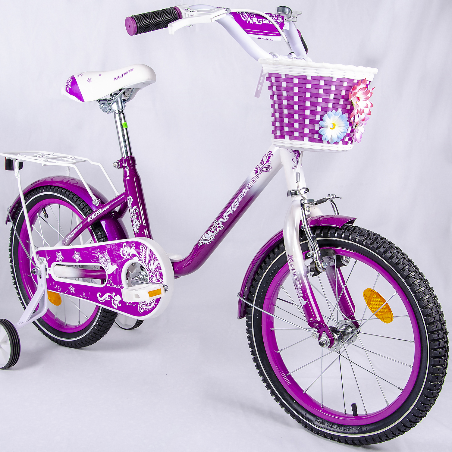 Велосипед NRG BIKES DOVE 16 violet-white - фото 2