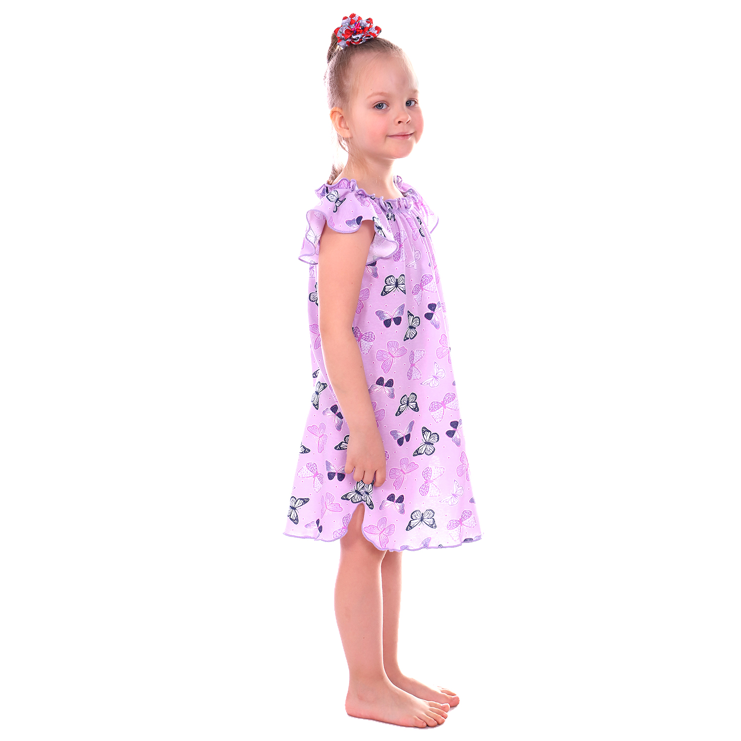 Сорочка ночная Детская Одежда 0003К/сиреневый - фото 3