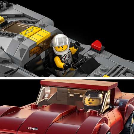 Конструктор LEGO Speed Champions Chevrolet Corvette C8.R Race Car and 1968 Chevrolet Corvette 76903