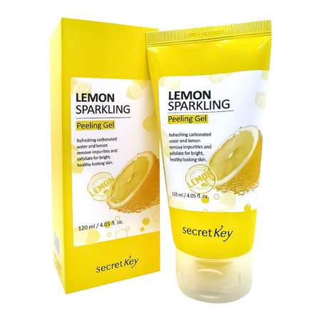Пилинг-скатка SECRET KEY лимонная Lemon Sparkling Peeling Gel 120мл