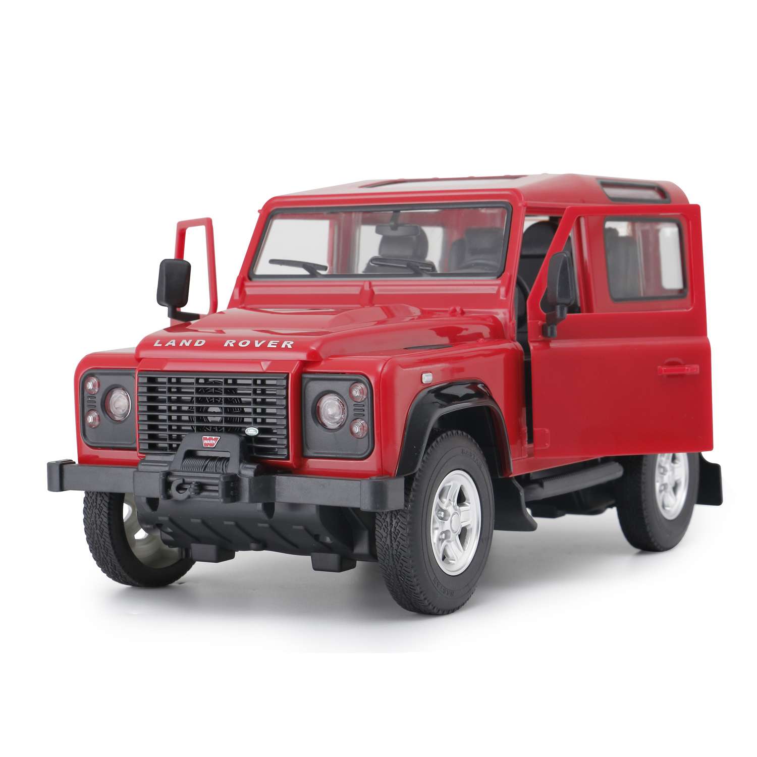 Машина Rastar РУ 1:14 Land Rover Denfender Красный 78400 - фото 1