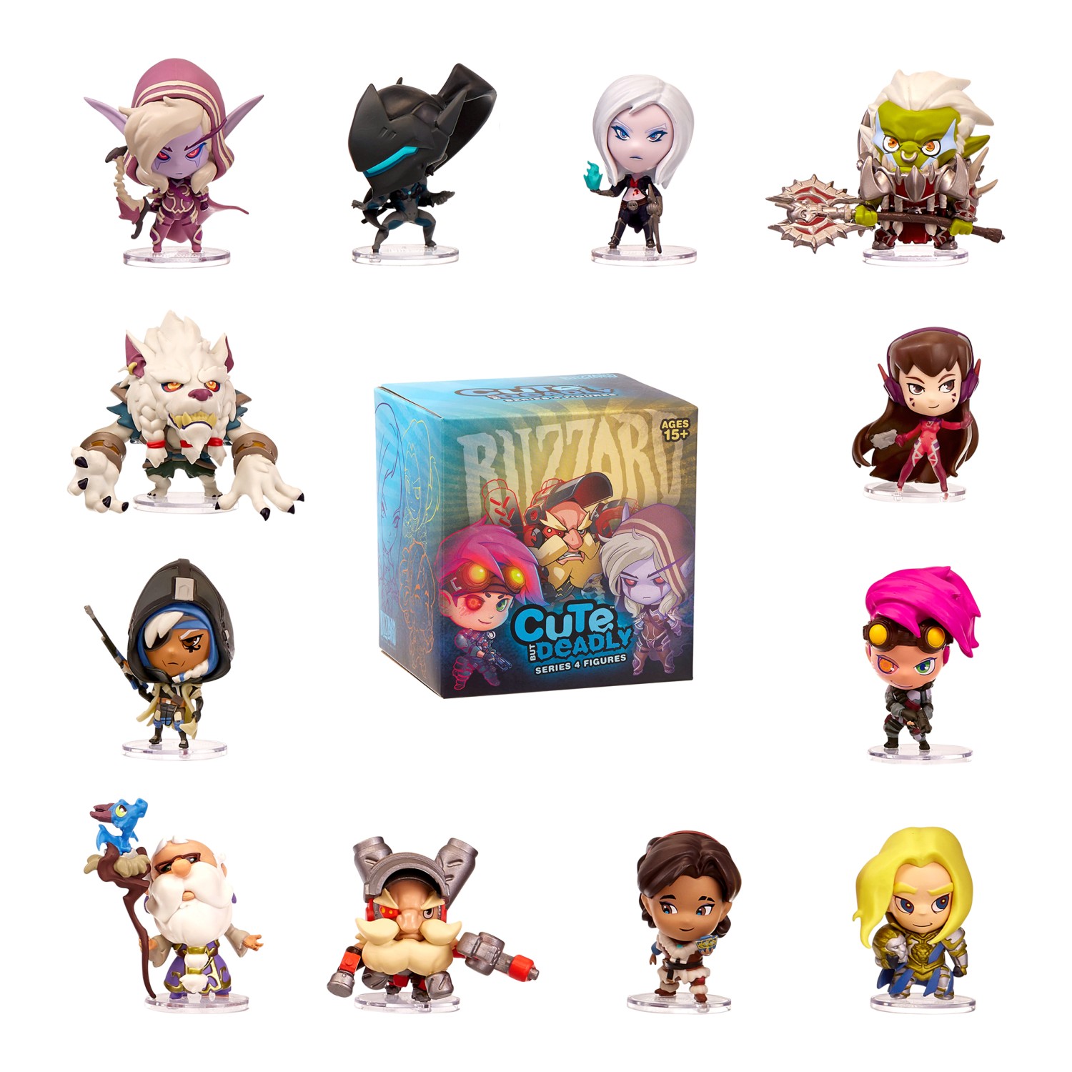 Фигурка Blizzard Cute But Deadly Overwatch Blindbox 4 в ассортименте B62928 - фото 2