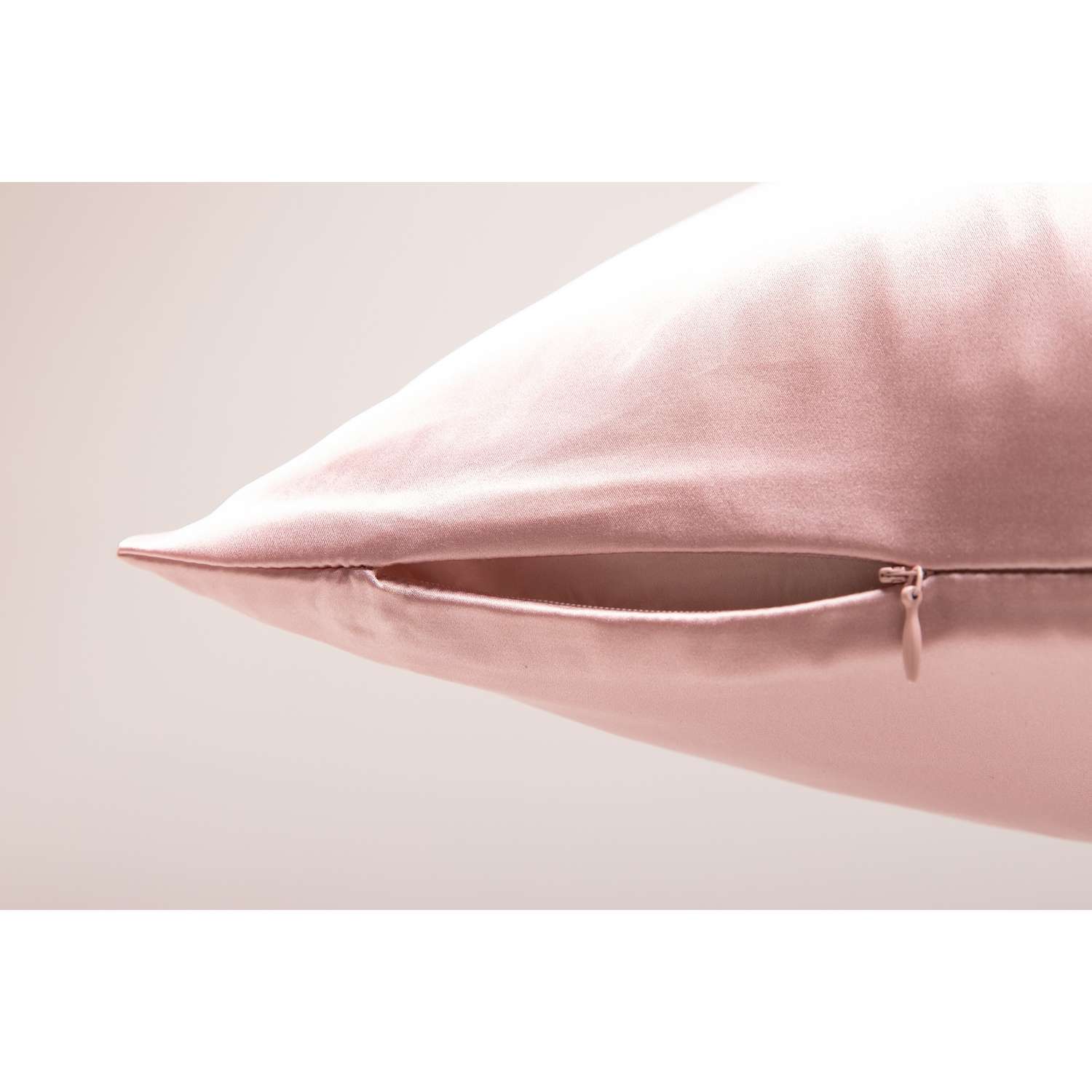 Наволочка MaSheri Из натурального 100% шелка розовый - фото 3