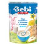 Каша молочная Bebi Premium пшеничная печенье-груша 200г с 6месяцев