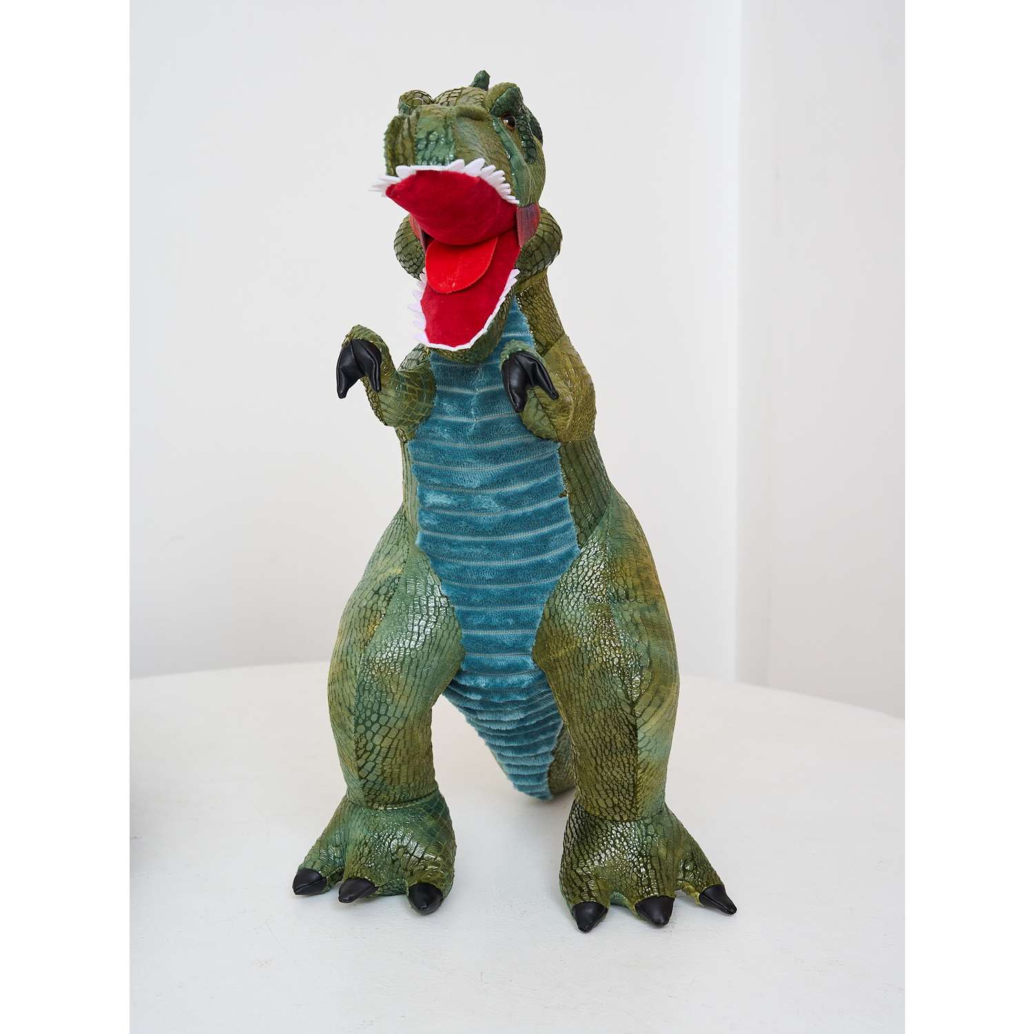Динозавр Ти-рекс КупиКота зеленый 70 см - фото 1