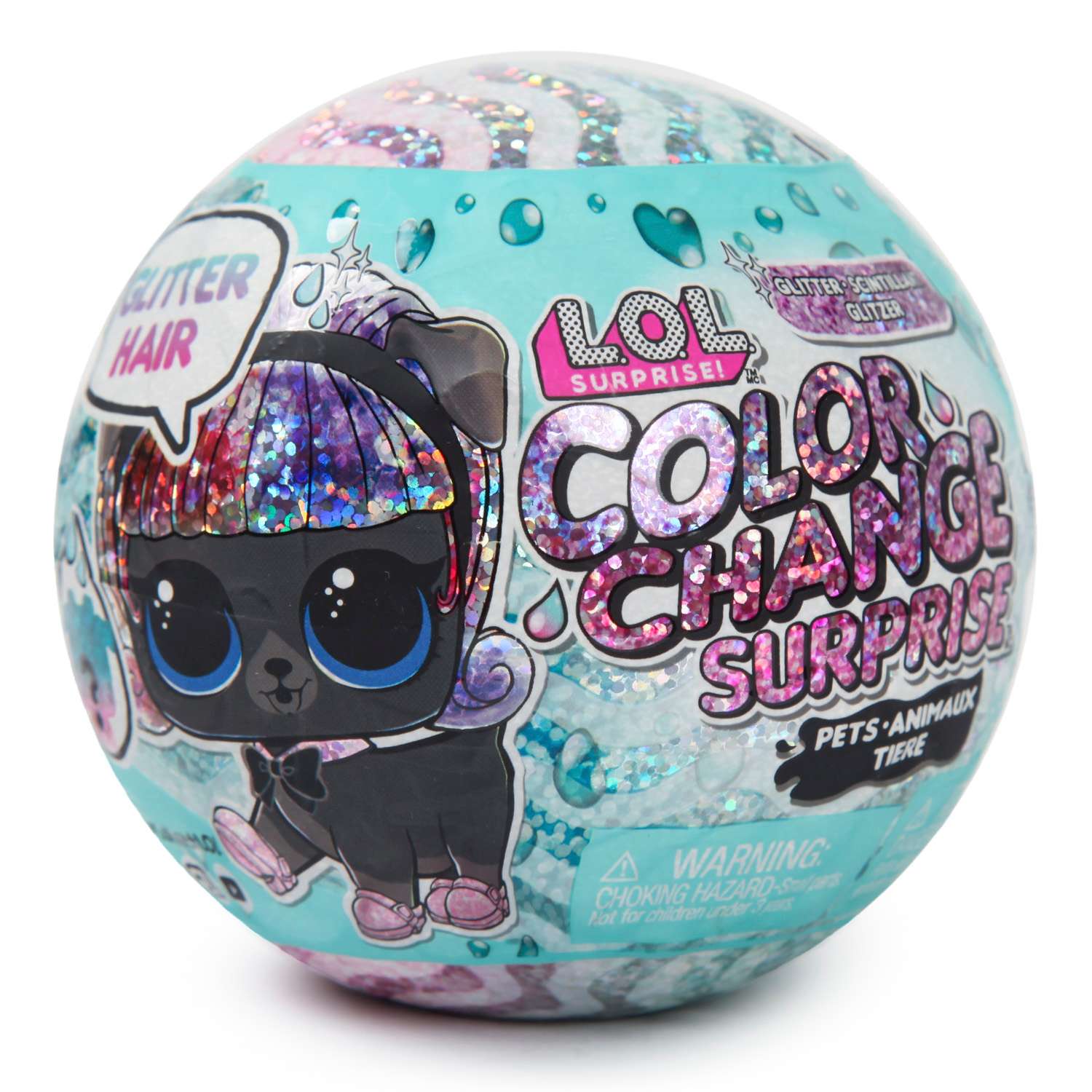Шар L.O.L. Surprise Color Change Pets в непрозрачной упаковке (Сюрприз) 585312EUC - фото 1