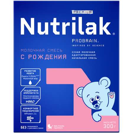 Смесь молочная Nutrilak Premium 1 300г c 0месяцев