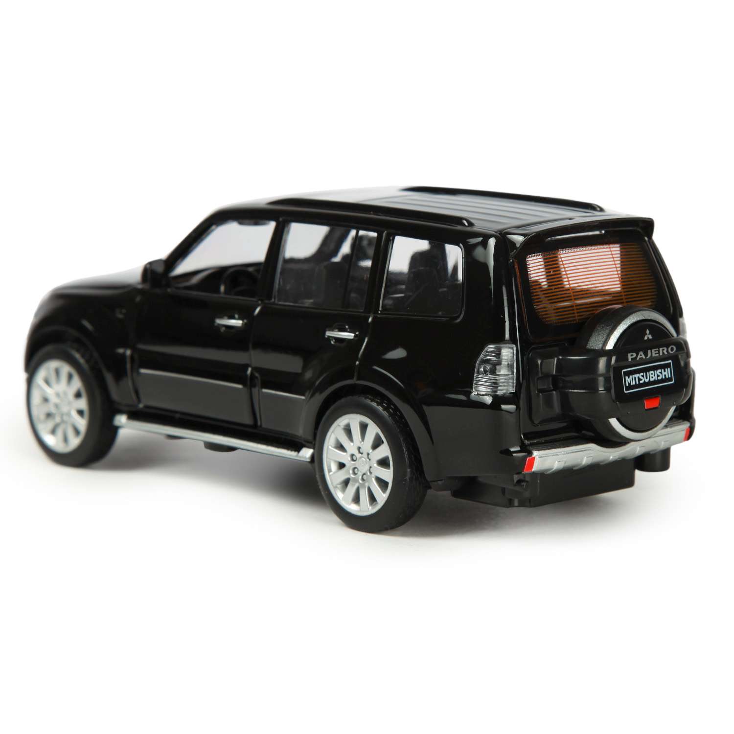 Машинка Mobicaro 1:33 Mitsubishi Pajero 4WD Turbo Черная 68463 68463 - фото 7