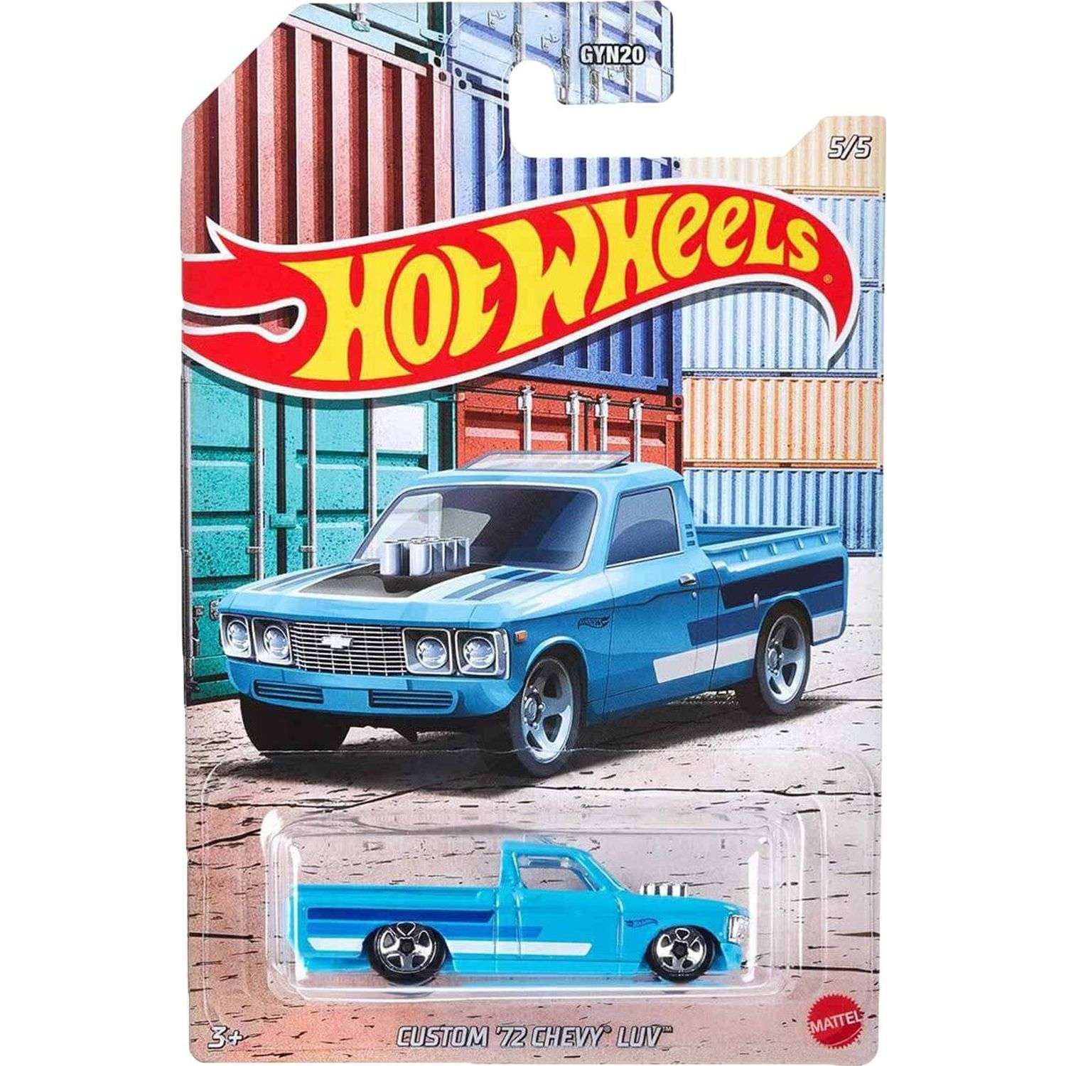 Автомобиль Hot Wheels Пикап 1:64 инерционный в ассортименте GYN20 - фото 4