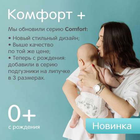 Подгузники Joonies Comfort NB (0-5) 72 шт.