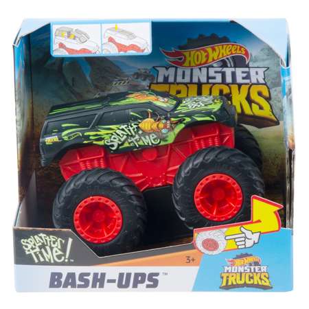 Машина Hot Wheels Monster Trucks Бэш Апс Сплэттер Тайм GCF96