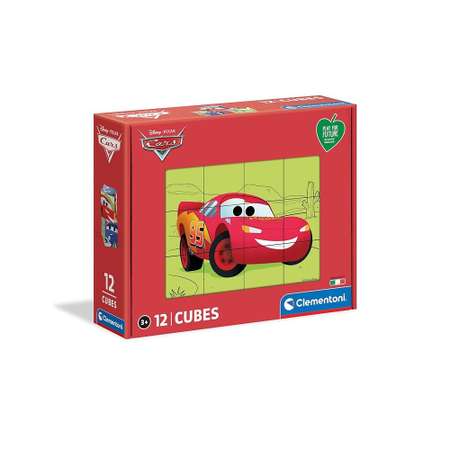 Кубики Clementoni Disney Pixar Cars Тачки 12 деталей