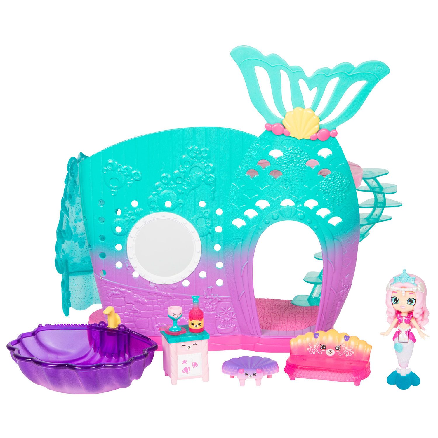 Набор Happy Places Shopkins Подводный дом русалочки в непрозрачной упаковке (Сюрприз) 57190 - фото 5