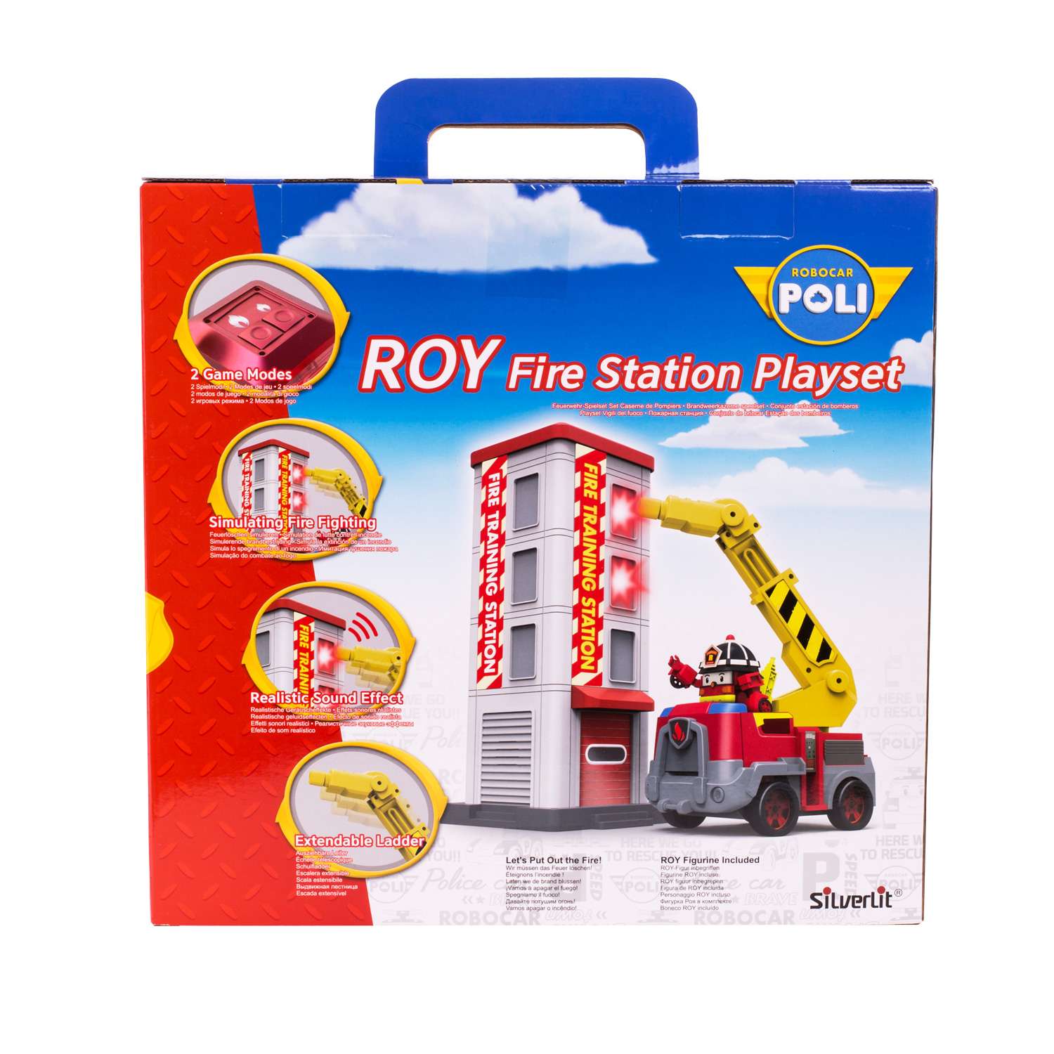 Игровой набор SILVERLIT (POLI) Пожарная станция с фигуркой Рой - фото 6