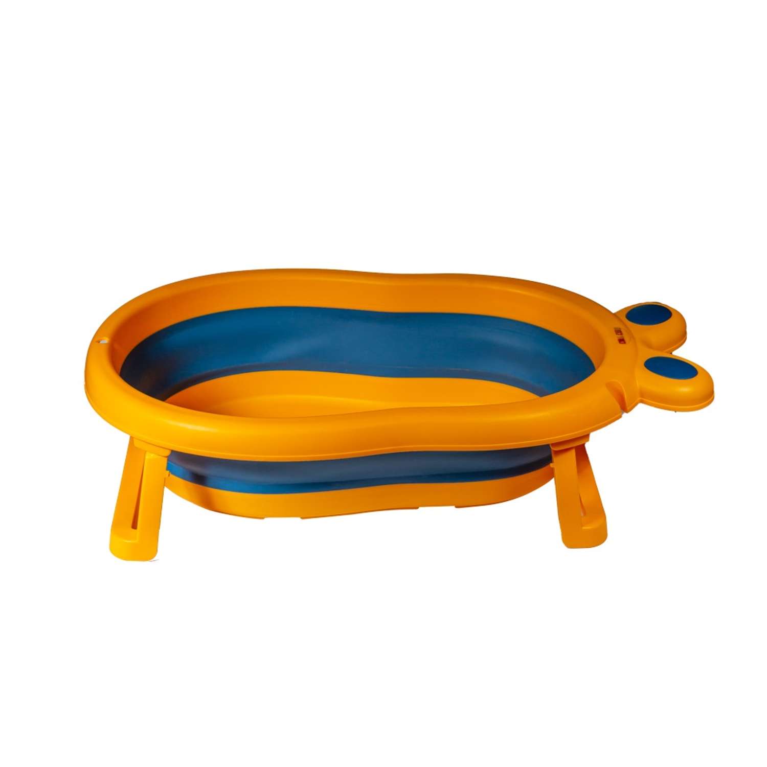 Ванночка RIKI TIKI Siteline детская складная оранжевый - фото 1