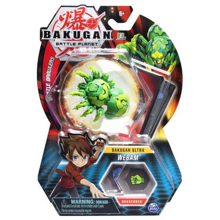 Фигурка-трансформер Bakugan Ультра Spider Green 6045146/20109039