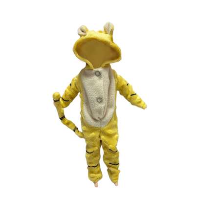 Одежда для куклы Барби Ani Raam Кигуруми тигр желтый
