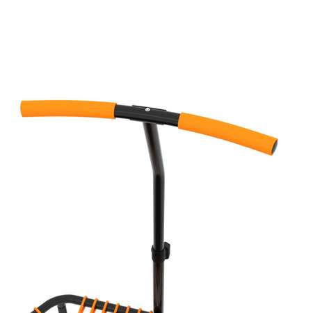 Батут спортивный с ручкой UNIX line FITNESS Orange диаметр 130 см до 130 кг фитнес батут