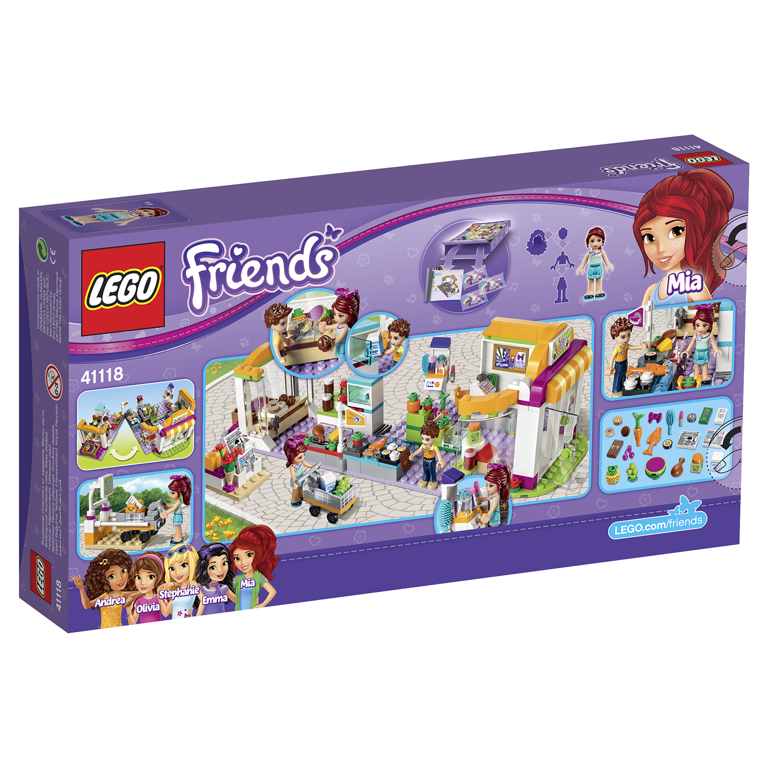 Конструктор LEGO Friends Супермаркет (41118) - фото 3