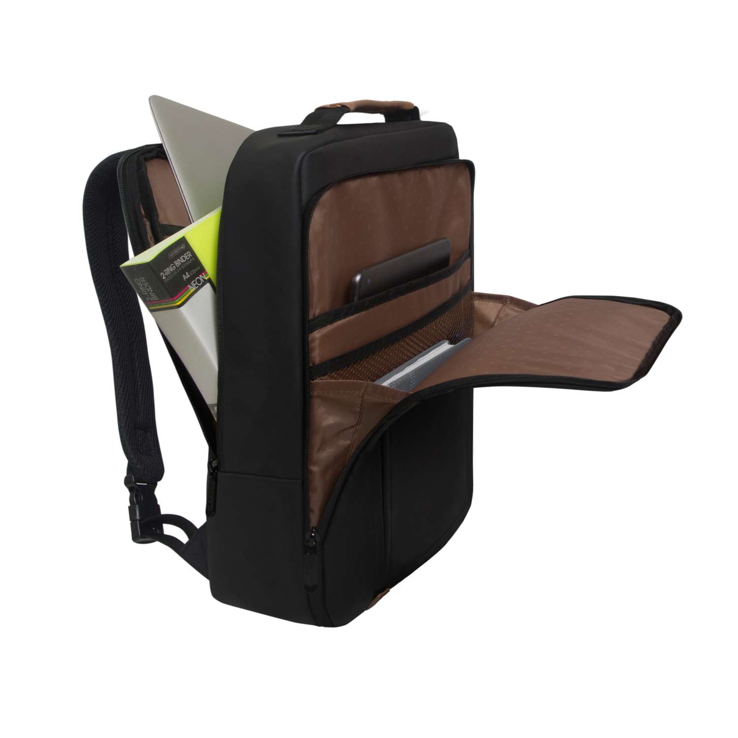 Рюкзак TORBER VECTOR с отделением для ноутбука 15 черный - фото 6