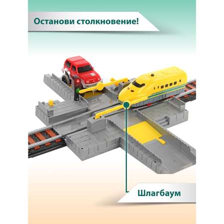 Железная дорога Veld Co Трек машинки локомотив дорожные знаки