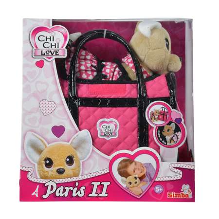 Мягкая игрушка Сhi Chi Love Плюшевая собачка 20 см Париж 2 5893123-МП