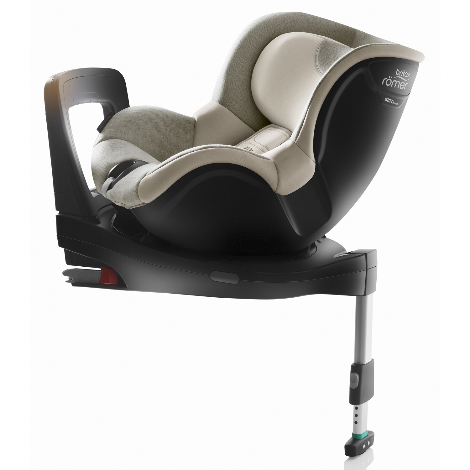 Автокресло Britax Roemer Dualfix i-Size Sand Marble Highline - фото 7