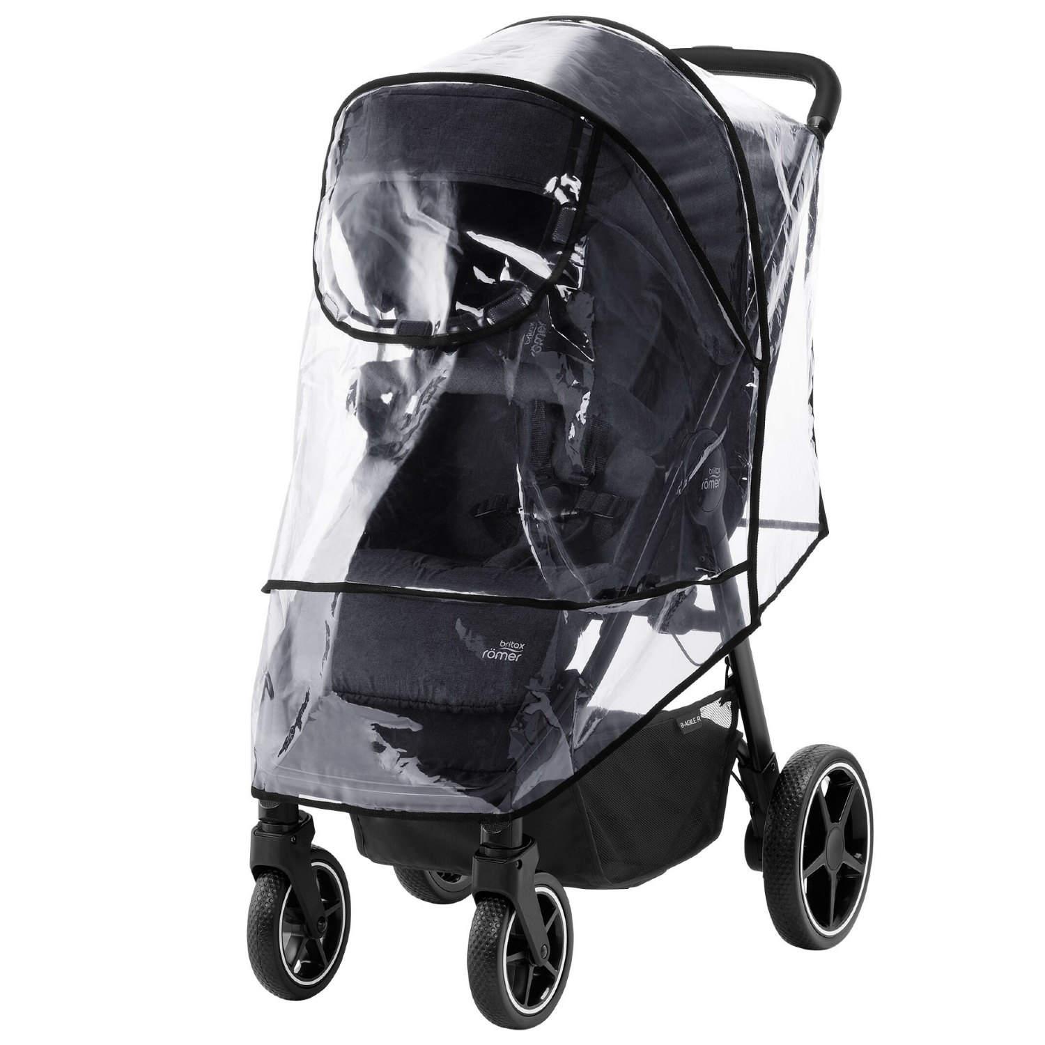 Коляска Britax Roemer B-Agile R Navy Ink-brown - фото 3