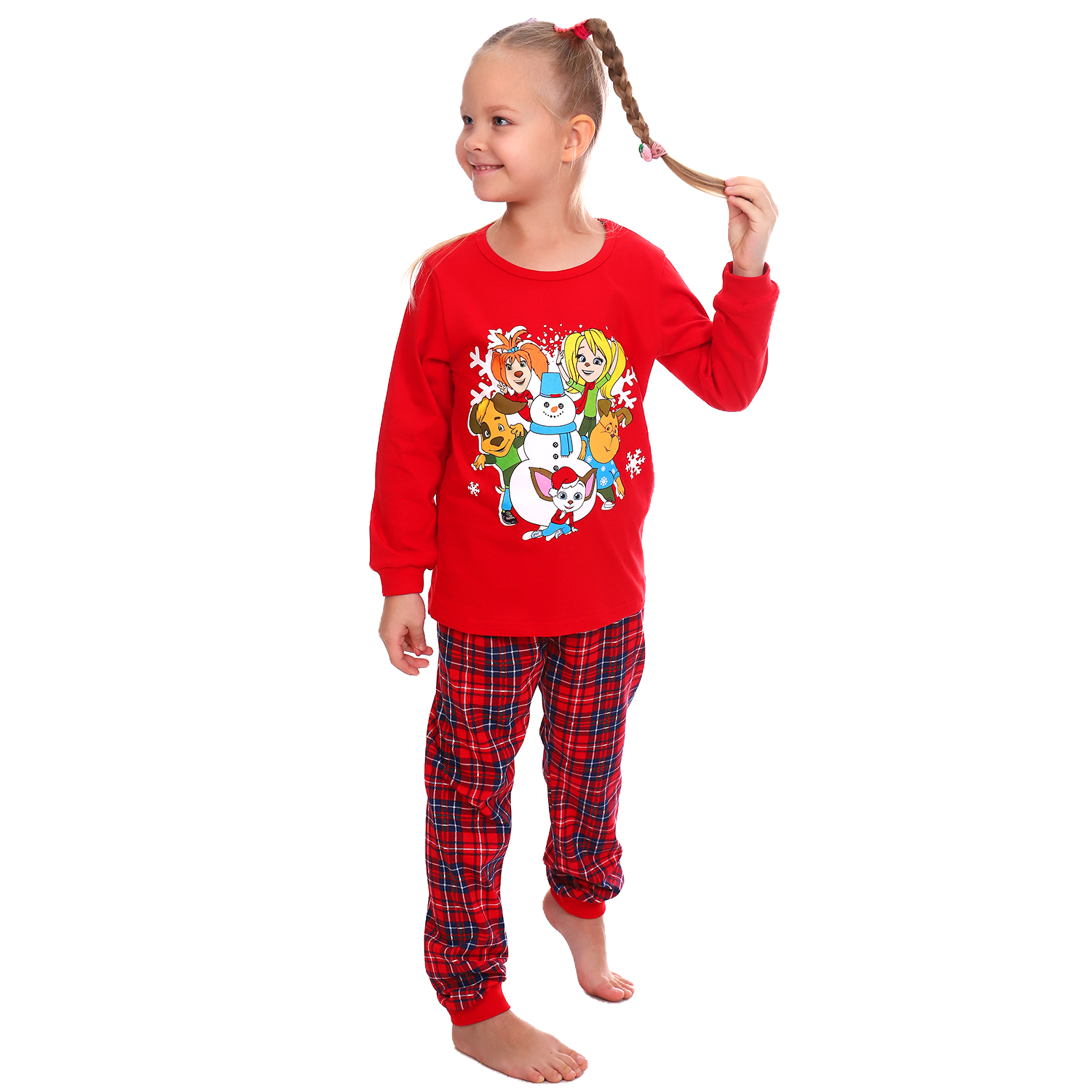 Пижама Детская Одежда 0405КПрД2/красный5 - фото 1