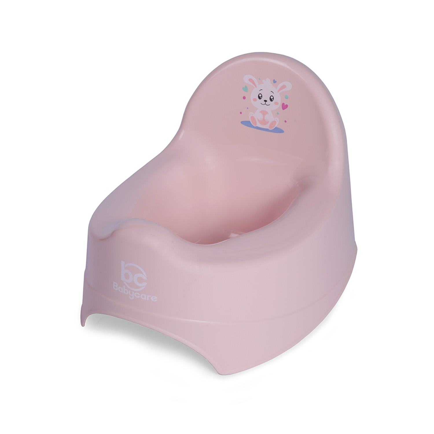 Горшок детский BabyCare Twinkle розовый - фото 1