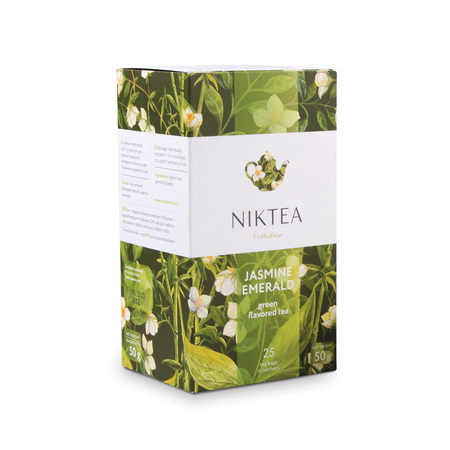 Чай Niktea Jasmine Emerald в пакетиках 25х2г