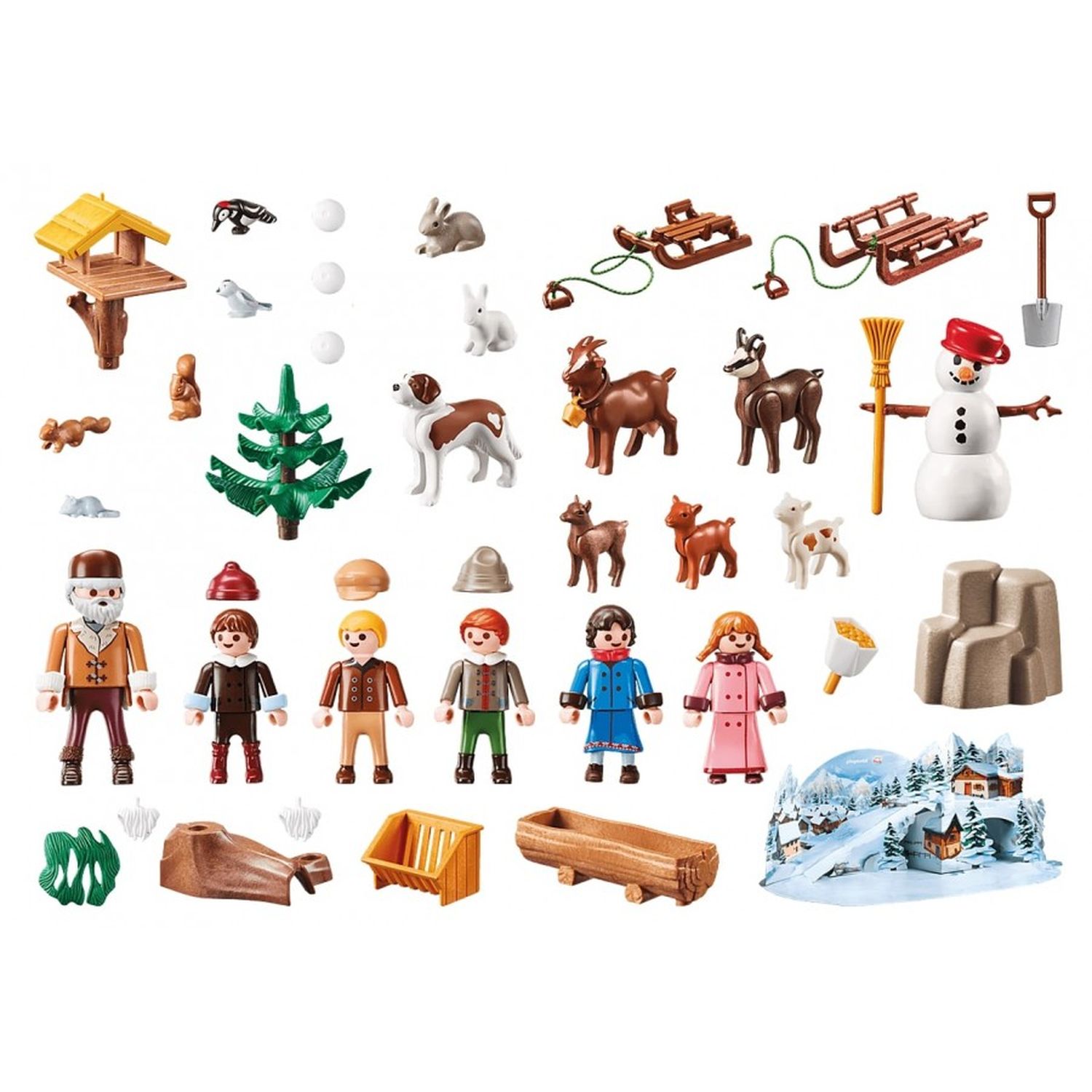 Конструктор Playmobil Зимняя страна чудес Хайди - фото 2