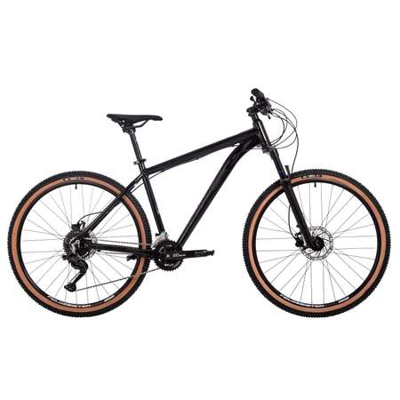 Велосипед горный взрослый Stinger STINGER 27.5 GRAPHITE COMP черный алюминий размер 18