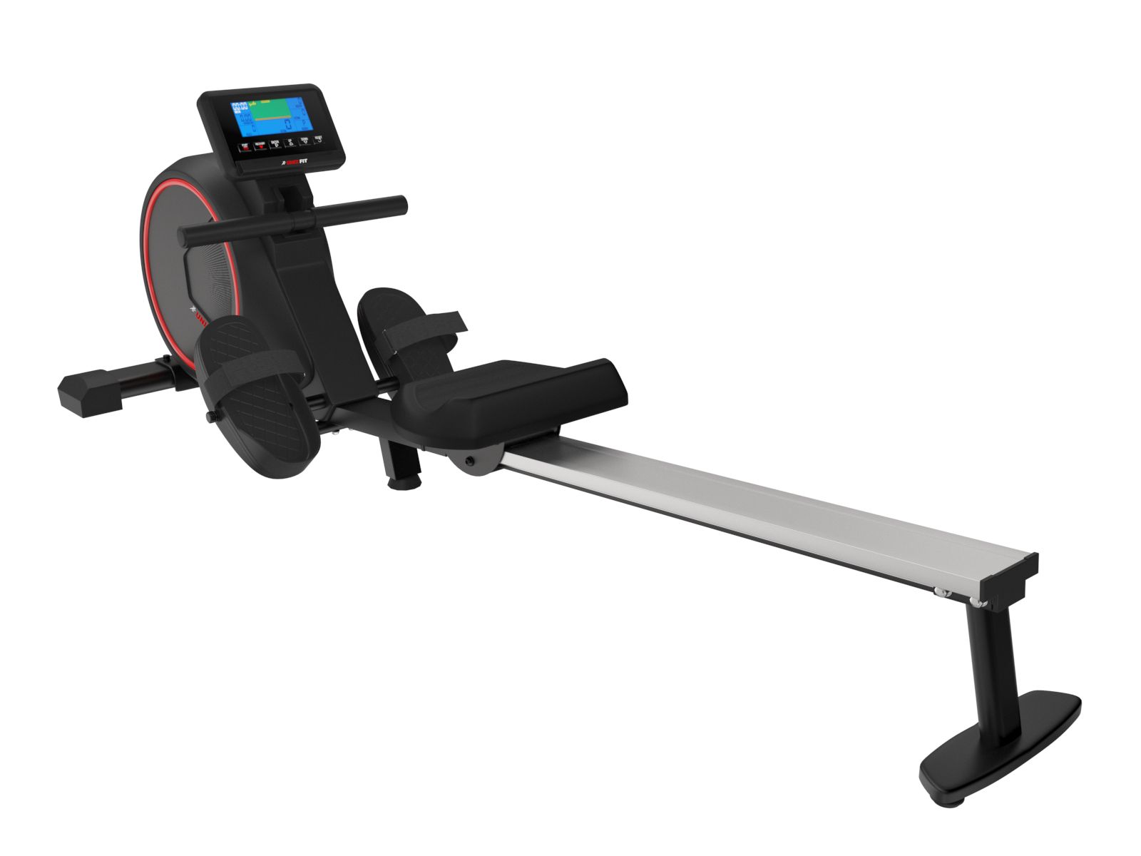 Гребной тренажер UNIX Fit Techno rower 410E электромагнитный до 130 кг - фото 2