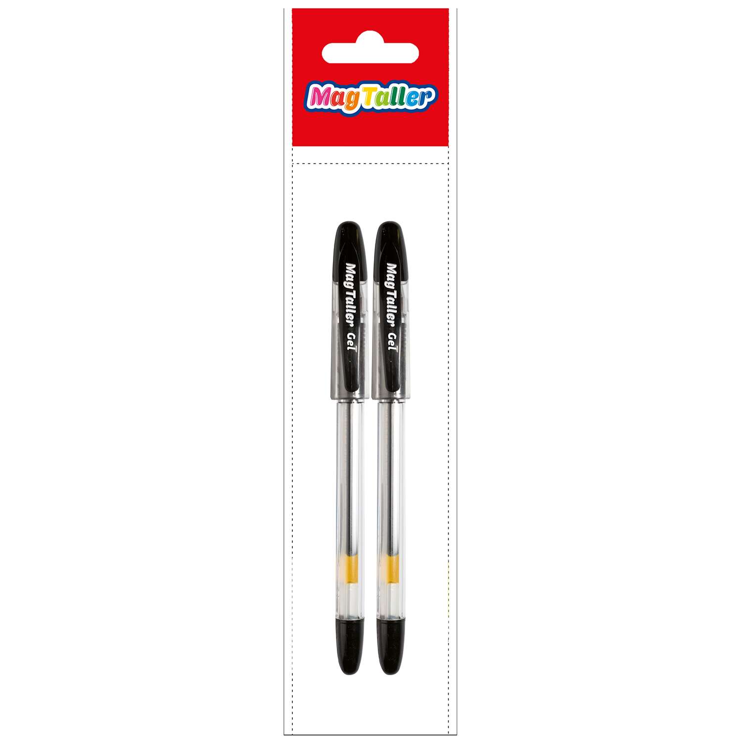 Ручки гелевые Magtaller 2шт Черные 220041/2 - фото 2