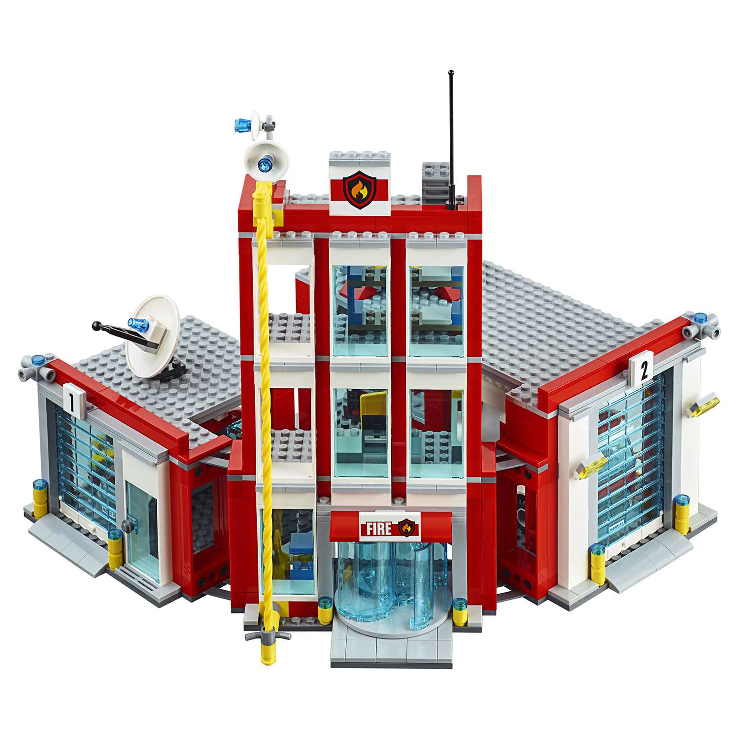 Конструктор LEGO City Fire Пожарная часть (60110) - фото 15