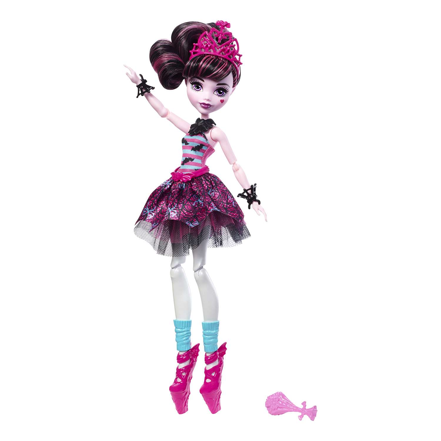 Кукла Monster High Монстряшки балерины Дракулаура FKP61 FKP60 - фото 1