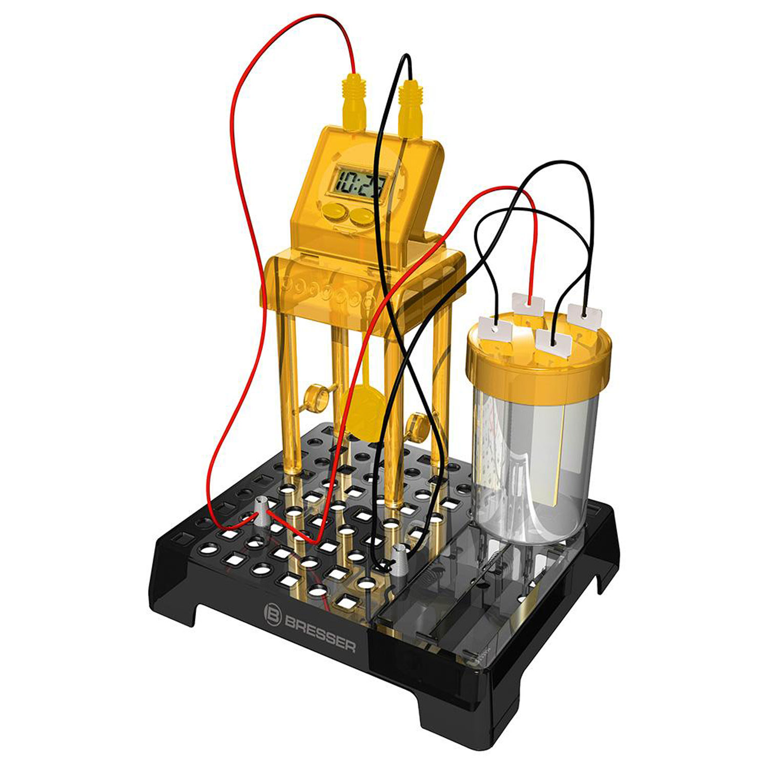 Набор для экспериментов Bresser Junior «Часы на жидкостном аккумуляторе» - фото 1