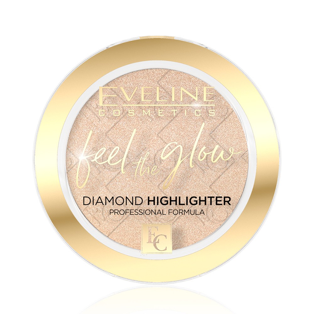 Хайлайтер для лица EVELINE Feel the glow тон 20 gold luminous - фото 3